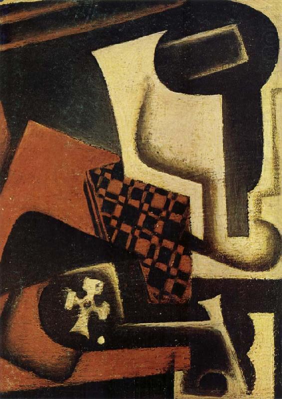 Juan Gris The Still life on the table china oil painting image